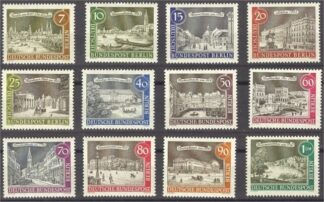 Deutschland, Berlin, Historische Ansichten 1962, postfrischer Satz!